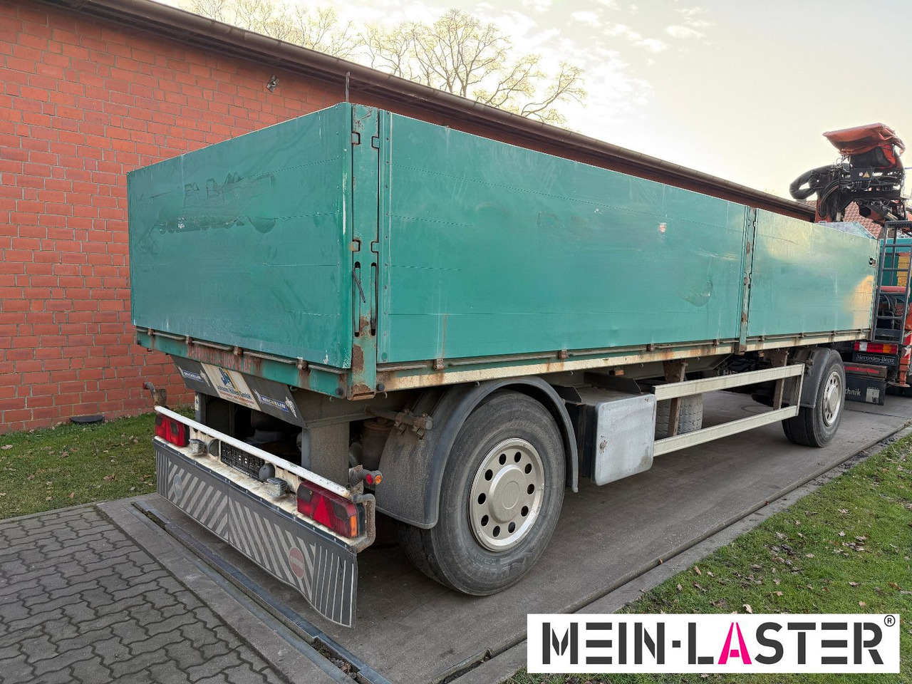 Baustoffpritsche Wilkens A 18 * 7,2 m - Dropside/ Flatbed trailer: picture 2 Baustoffpritsche Wilkens A 18 * 7,2 m - Dropside/ Flatbed trailer: picture 2