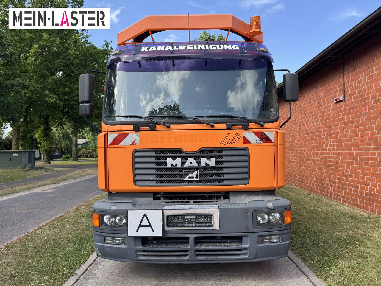 MAN FE 410 Assmann Saug HD Spüler Recycling + FB. - Vacuum truck: picture 2 MAN FE 410 Assmann Saug HD Spüler Recycling + FB. - Vacuum truck: picture 2