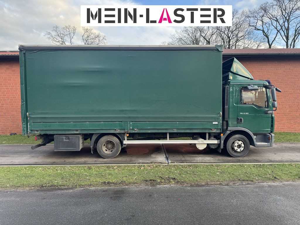 MAN TGL 8.180 2x AHK 1. Hand Edschaplane R+L - Curtain side van: picture 3 MAN TGL 8.180 2x AHK 1. Hand Edschaplane R+L - Curtain side van: picture 3