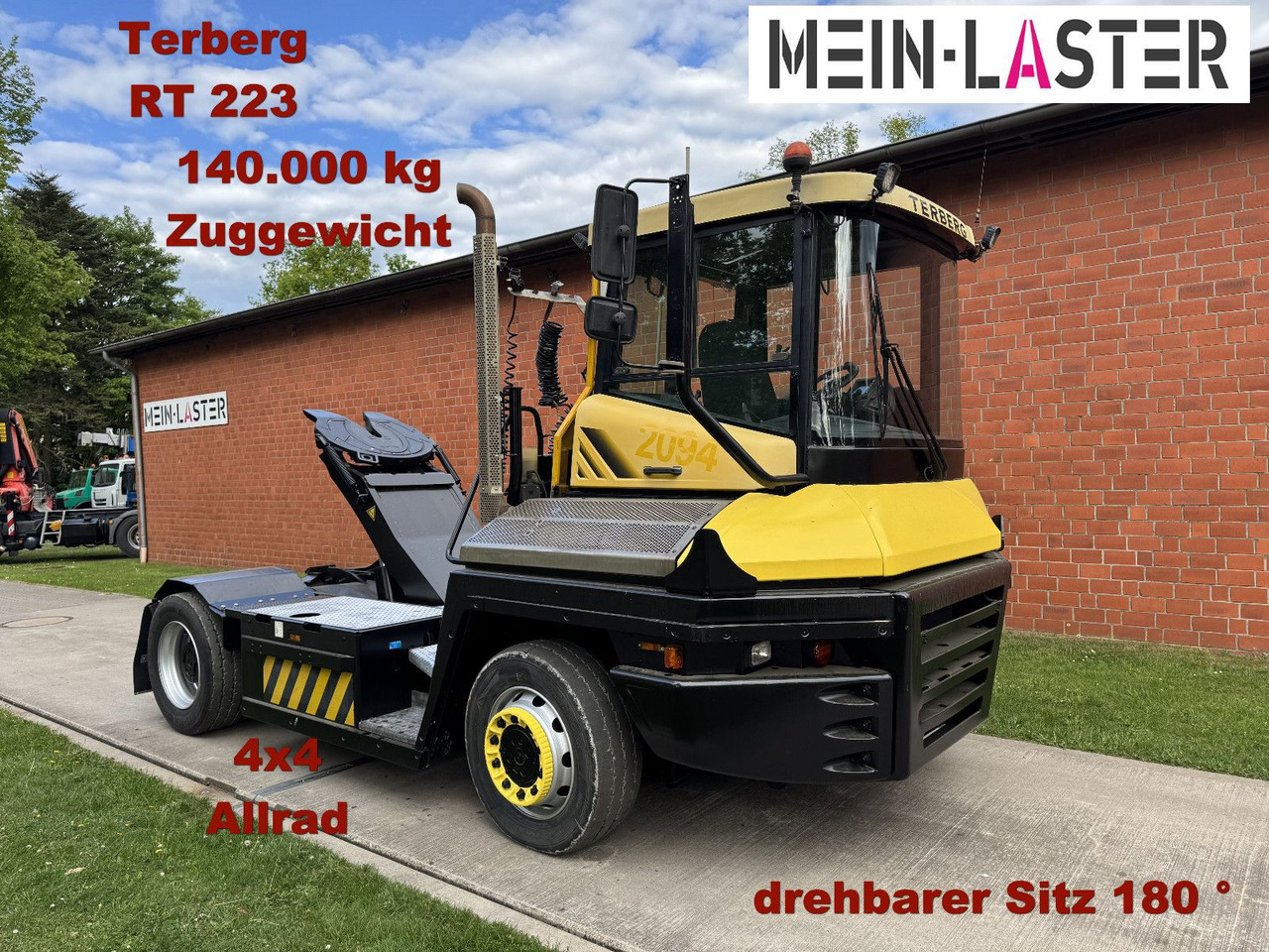 Terberg RORO 4x4 RT 223 Terminal 140.000 kg - Tractor unit: picture 1 Terberg RORO 4x4 RT 223 Terminal 140.000 kg - Tractor unit: picture 1