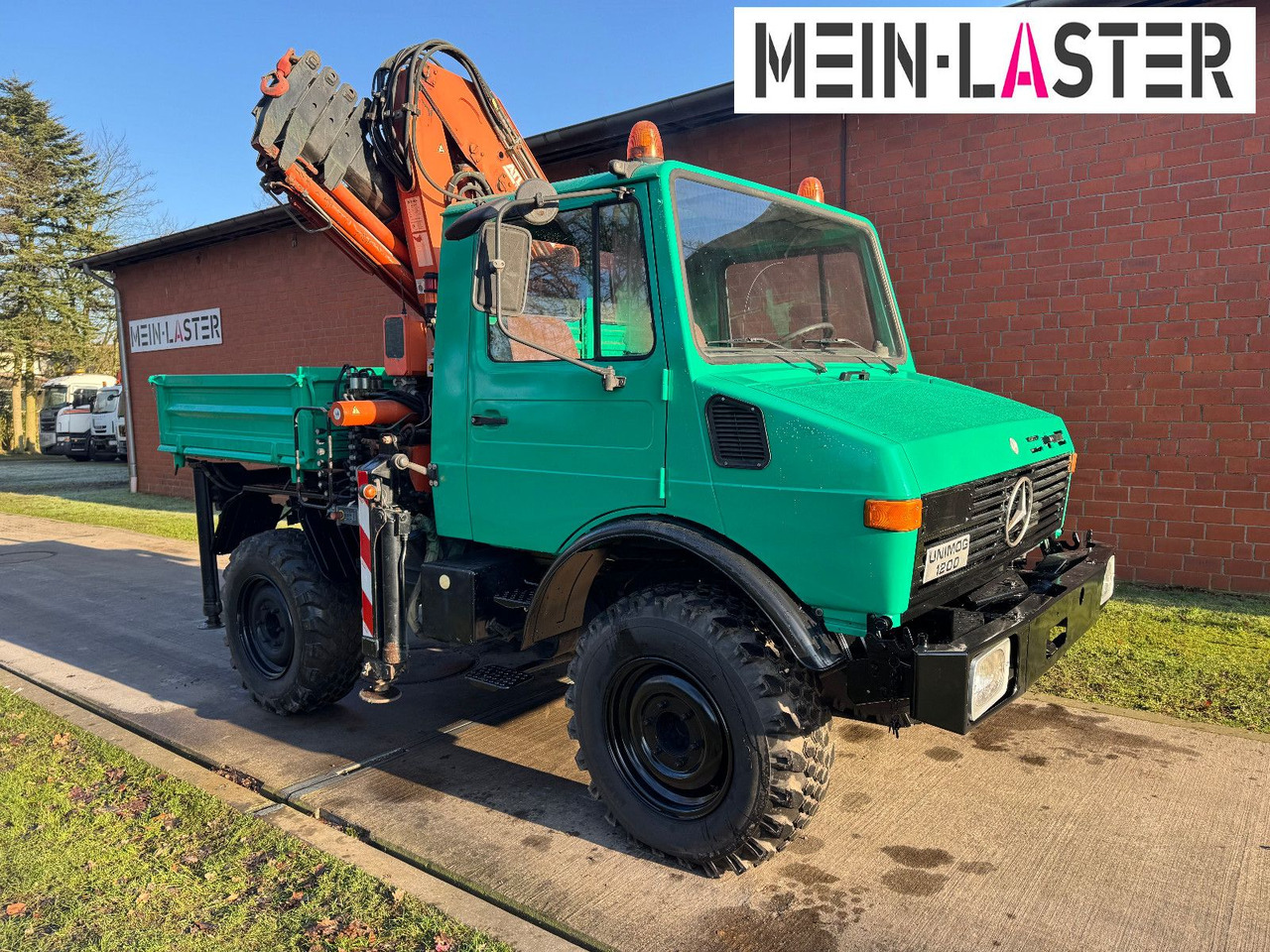 Unimog U 1200 Atlas 75.2 Kran 14 m Funk FB *1. Hand - Crane truck: picture 4 Unimog U 1200 Atlas 75.2 Kran 14 m Funk FB *1. Hand - Crane truck: picture 4