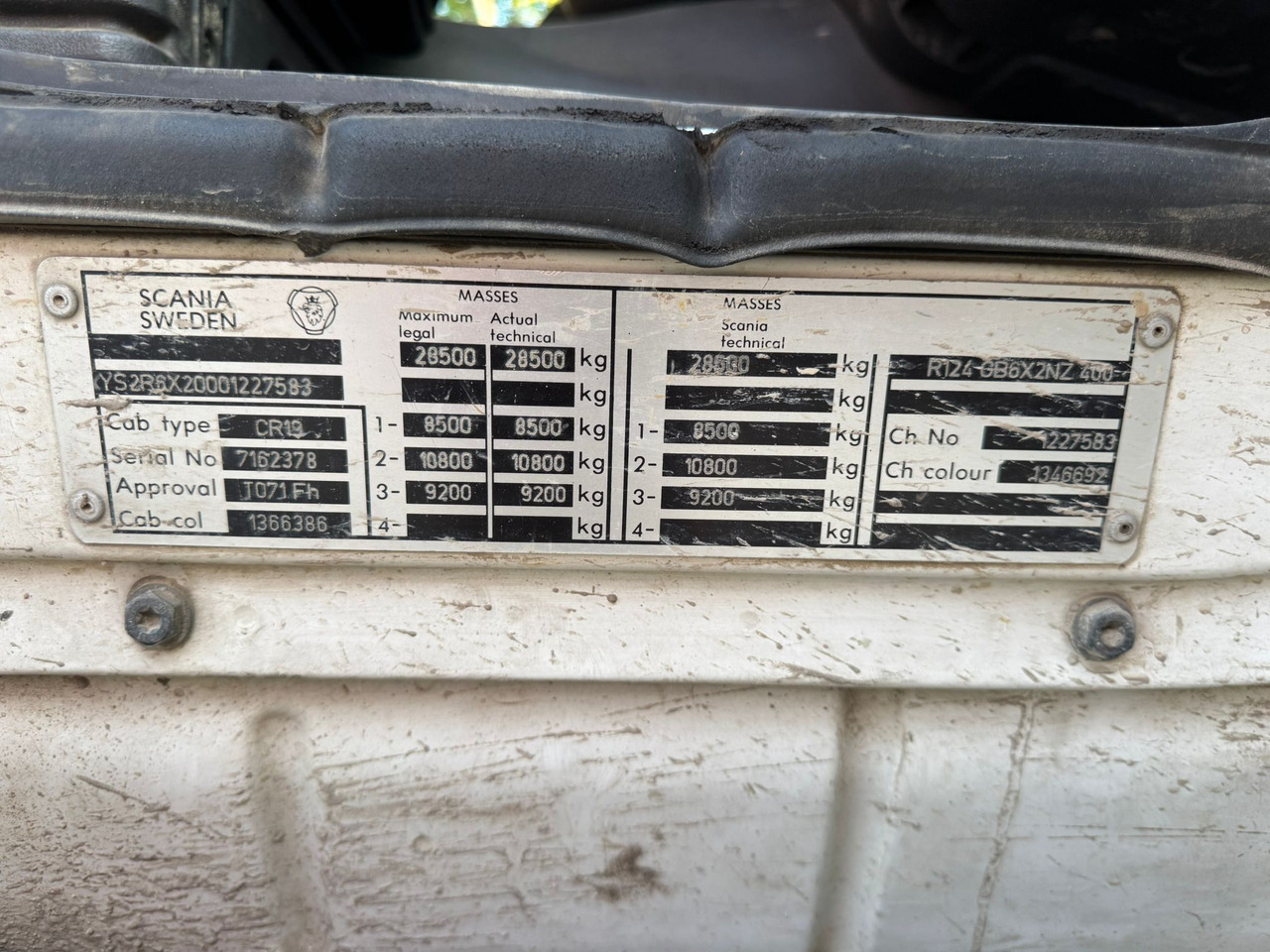 Tipper SCANIA 124G.400: picture 17