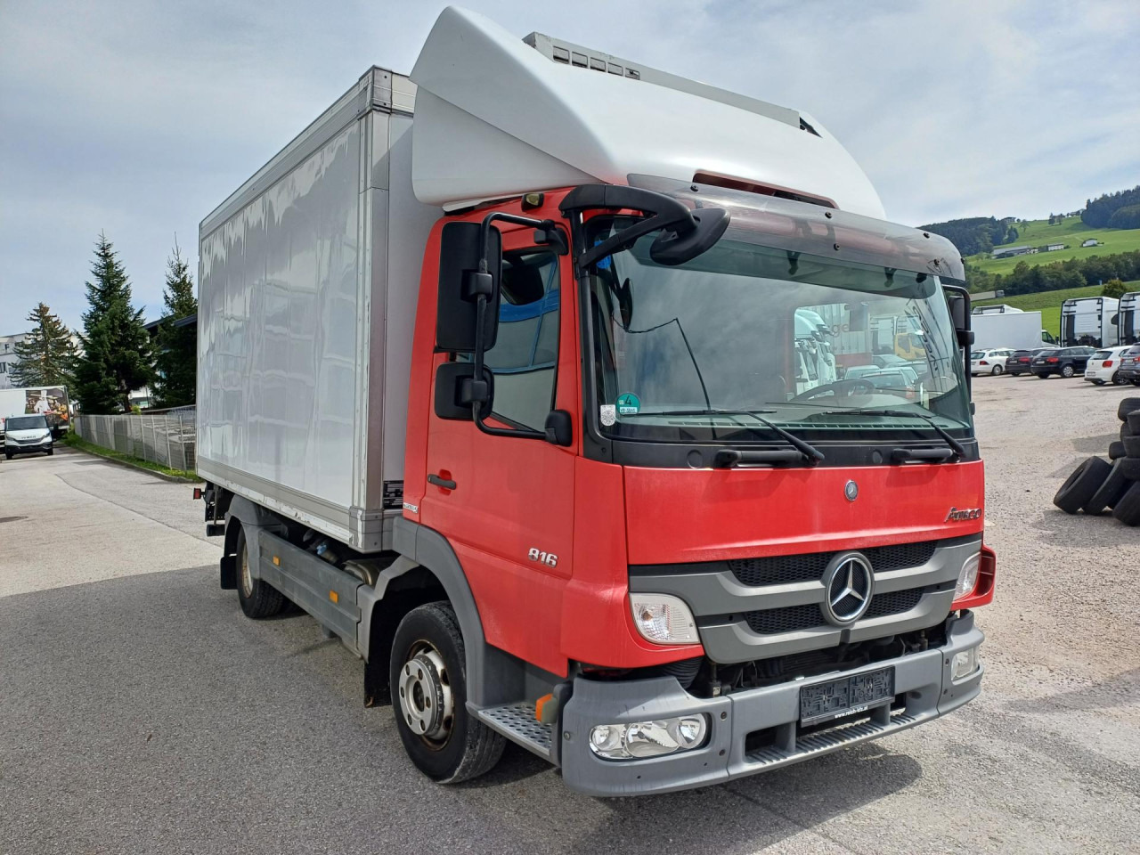 MERCEDES-BENZ 816 Euro5 AHK Luftfeder - Refrigerated van: picture 1 MERCEDES-BENZ 816 Euro5 AHK Luftfeder - Refrigerated van: picture 1