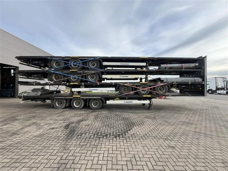 Krone 4x 2015 XL MEGA P400 HUCKEPACK FLAT STACK - Closed box semi-trailer: picture 5 Krone 4x 2015 XL MEGA P400 HUCKEPACK FLAT STACK - Closed box semi-trailer: picture 5