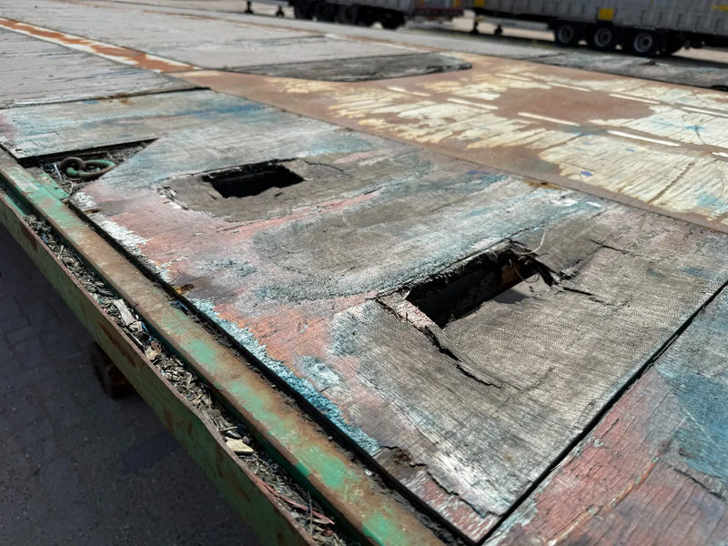 Closed box semi-trailer LAG inruil mega's LAG/ Van Hool 2008 / 1998 / 1997: picture 8