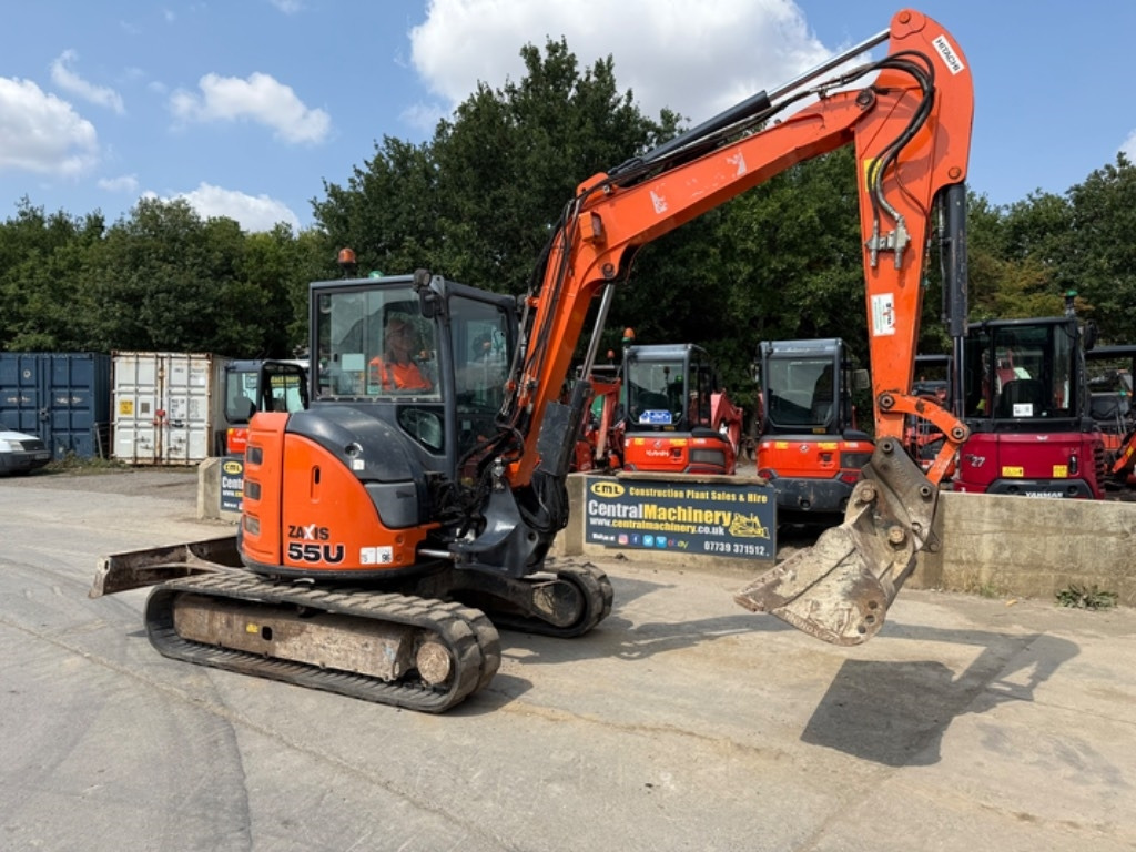 Hitachi ZX 55 U-5 A CLR - Mini excavator: picture 4 Hitachi ZX 55 U-5 A CLR - Mini excavator: picture 4