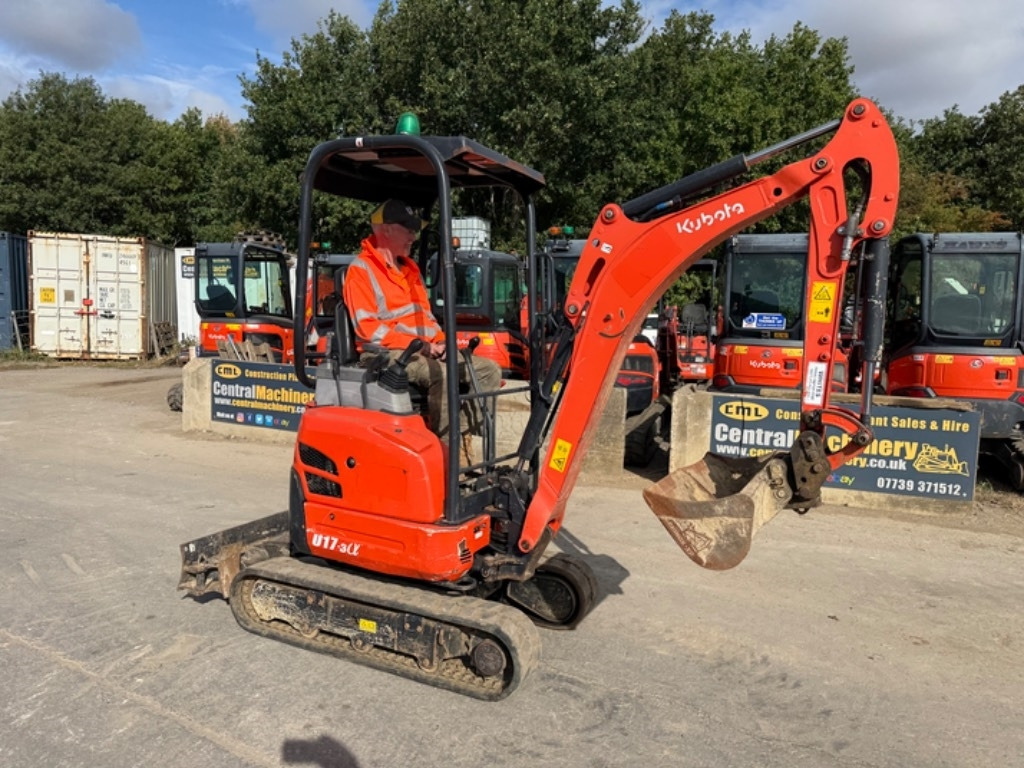 Kubota U 17-3  - Mini excavator: picture 2 Kubota U 17-3  - Mini excavator: picture 2