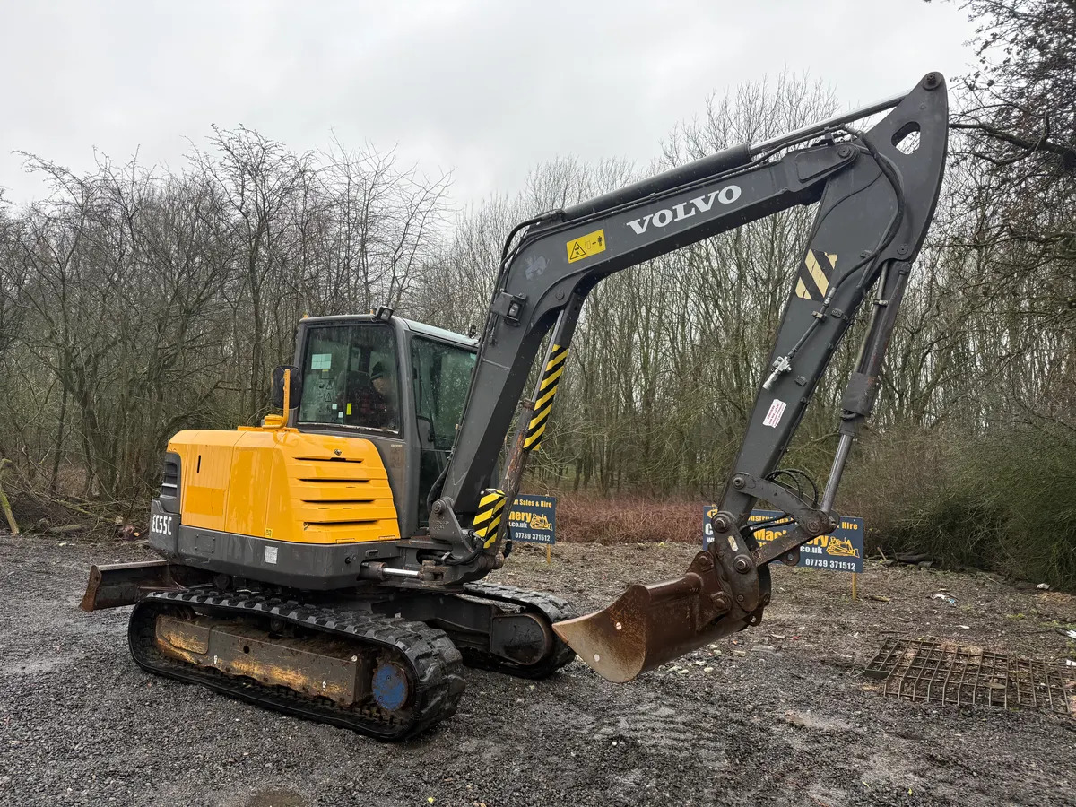 Volvo EC55C Stock No T555 - Mini excavator: picture 4 Volvo EC55C Stock No T555 - Mini excavator: picture 4