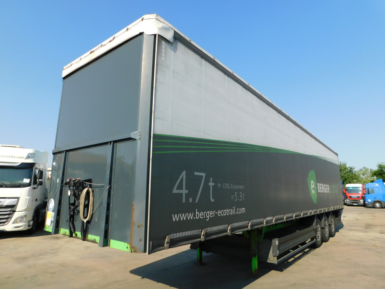 Berger Sapl24 06a ltn - Curtainsider semi-trailer: picture 1 Berger Sapl24 06a ltn - Curtainsider semi-trailer: picture 1