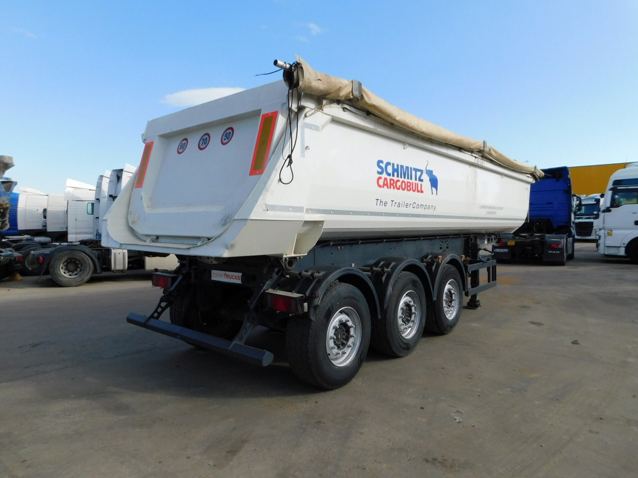 Schmitz Cargobull ski 24 - Tipper semi-trailer: picture 3 Schmitz Cargobull ski 24 - Tipper semi-trailer: picture 3