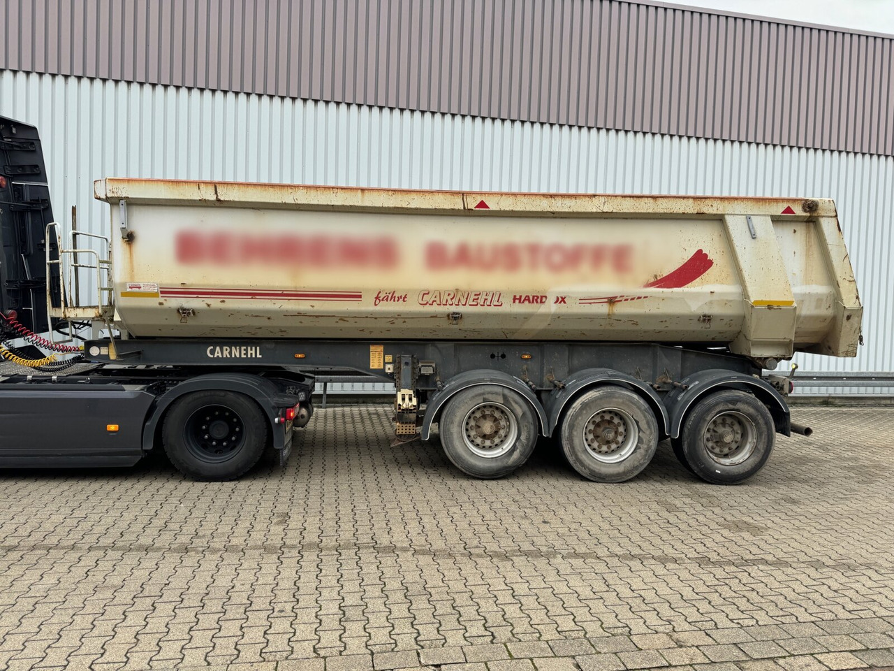 Carnehl CHKS/HH CHKS/HH, Stahlmulde ca. 26m³, 20x VORHANDEN, Liftachse - Tipper semi-trailer: picture 4 Carnehl CHKS/HH CHKS/HH, Stahlmulde ca. 26m³, 20x VORHANDEN, Liftachse - Tipper semi-trailer: picture 4