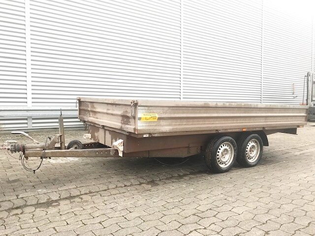 HL 20.40x20 Gotha Anh-Bau HL 20.40x20, Ex-Bundeswehr - Dropside/ Flatbed trailer: picture 1 HL 20.40x20 Gotha Anh-Bau HL 20.40x20, Ex-Bundeswehr - Dropside/ Flatbed trailer: picture 1