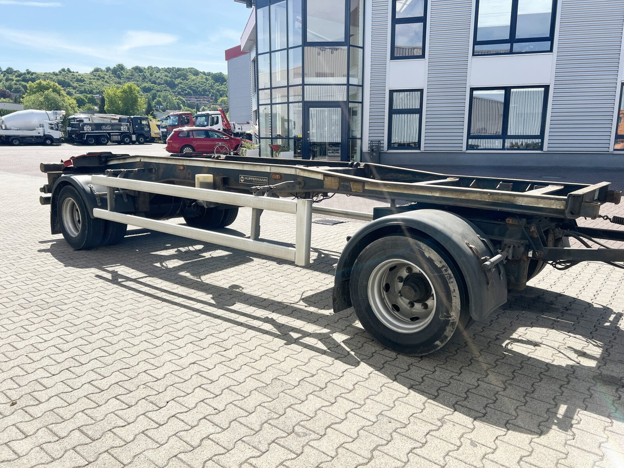 Roll-off/ Skip trailer HSA 18.65 Schlittenabroller HUEFFERMANN HSA 18.65 Schlittenabroller: picture 8