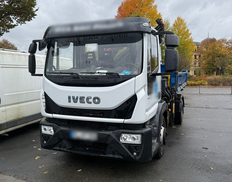 Iveco EuroCargo ML160E28K 4x2 EuroCargo ML160E28K 4x2, Kran Hiab 099E-3 HiDuo, Funk - Tipper, Crane truck: picture 3 Iveco EuroCargo ML160E28K 4x2 EuroCargo ML160E28K 4x2, Kran Hiab 099E-3 HiDuo, Funk - Tipper, Crane truck: picture 3