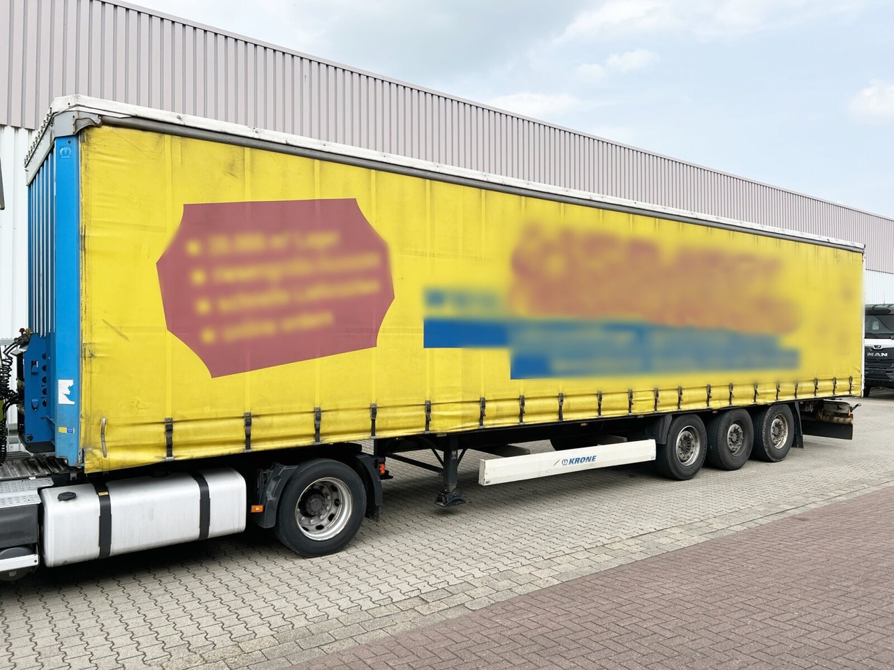 Krone SDP 27 SDP 27 , Edscha-Verdeck - Curtainsider semi-trailer: picture 1 Krone SDP 27 SDP 27 , Edscha-Verdeck - Curtainsider semi-trailer: picture 1