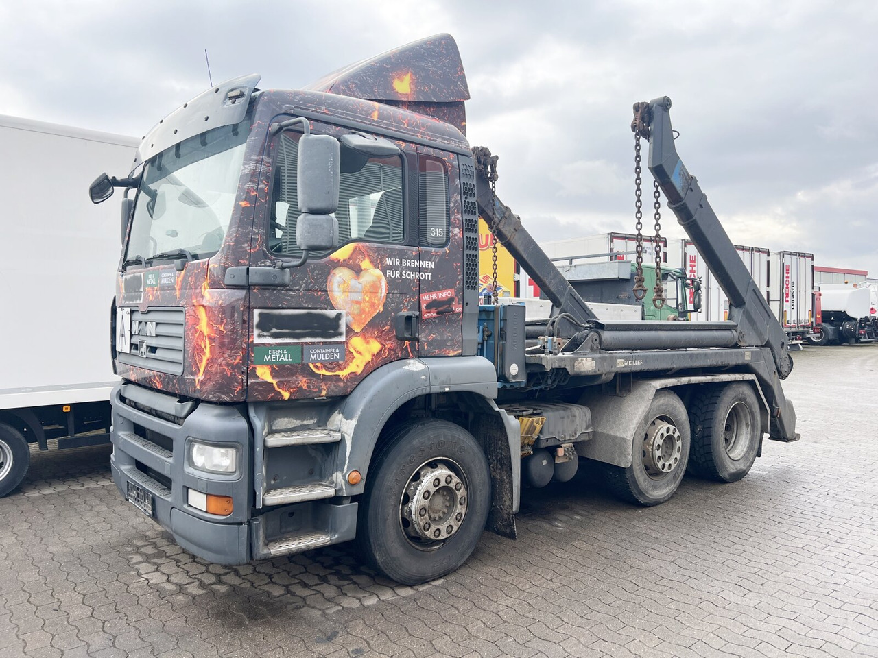 Leasing of MAN TGA 26.410 6X2/4 BL Motorschaden! TGA 26.410 6X2/4 BL, Vorlauf Lenk-Liftachse, Meiller Tele. MAN TGA 26.410 6X2/4 BL Motorschaden! TGA 26.410 6X2/4 BL, Vorlauf Lenk-Liftachse, Meiller Tele.: picture 7
