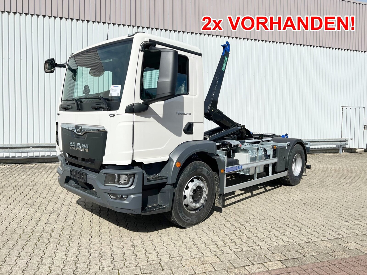 MAN TGM 18.250/340 4x2 BL CH TGM 18.250/340 4x2 BL CH, Funk, 2x VORHANDEN - Hook lift truck: picture 1 MAN TGM 18.250/340 4x2 BL CH TGM 18.250/340 4x2 BL CH, Funk, 2x VORHANDEN - Hook lift truck: picture 1