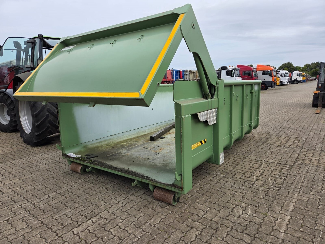 Hook lift truck MAN TGS 18.360 4X2 BL TGS 18.360 4X2 BL, Hyva 10.45 S, Teleskopabrollanlage: picture 7