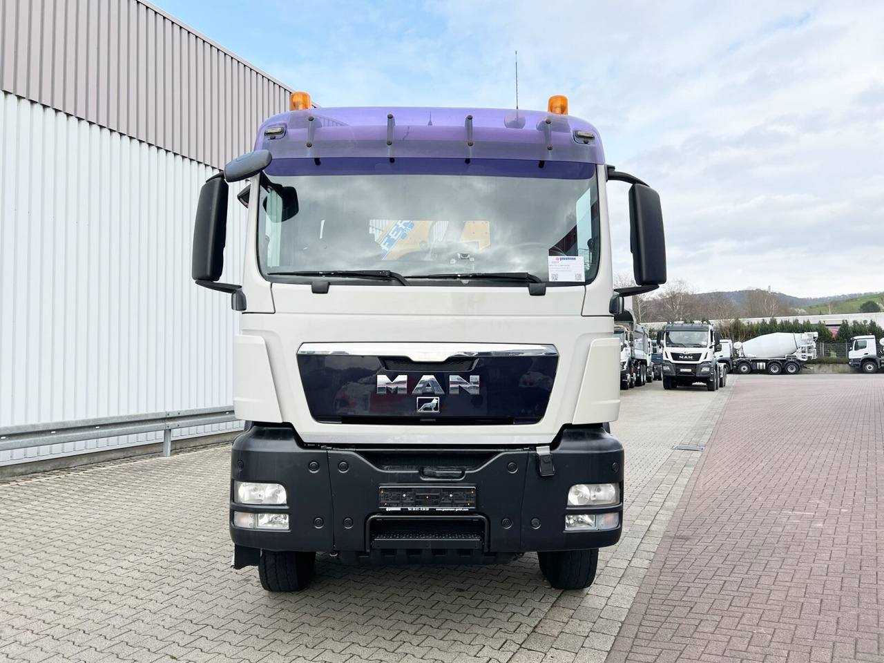 Hook lift truck, Crane truck MAN TGS 33.440 6X4 BL TGS 33.440 6X4 BL mit Kran Effer 165-3S, Funk: picture 8