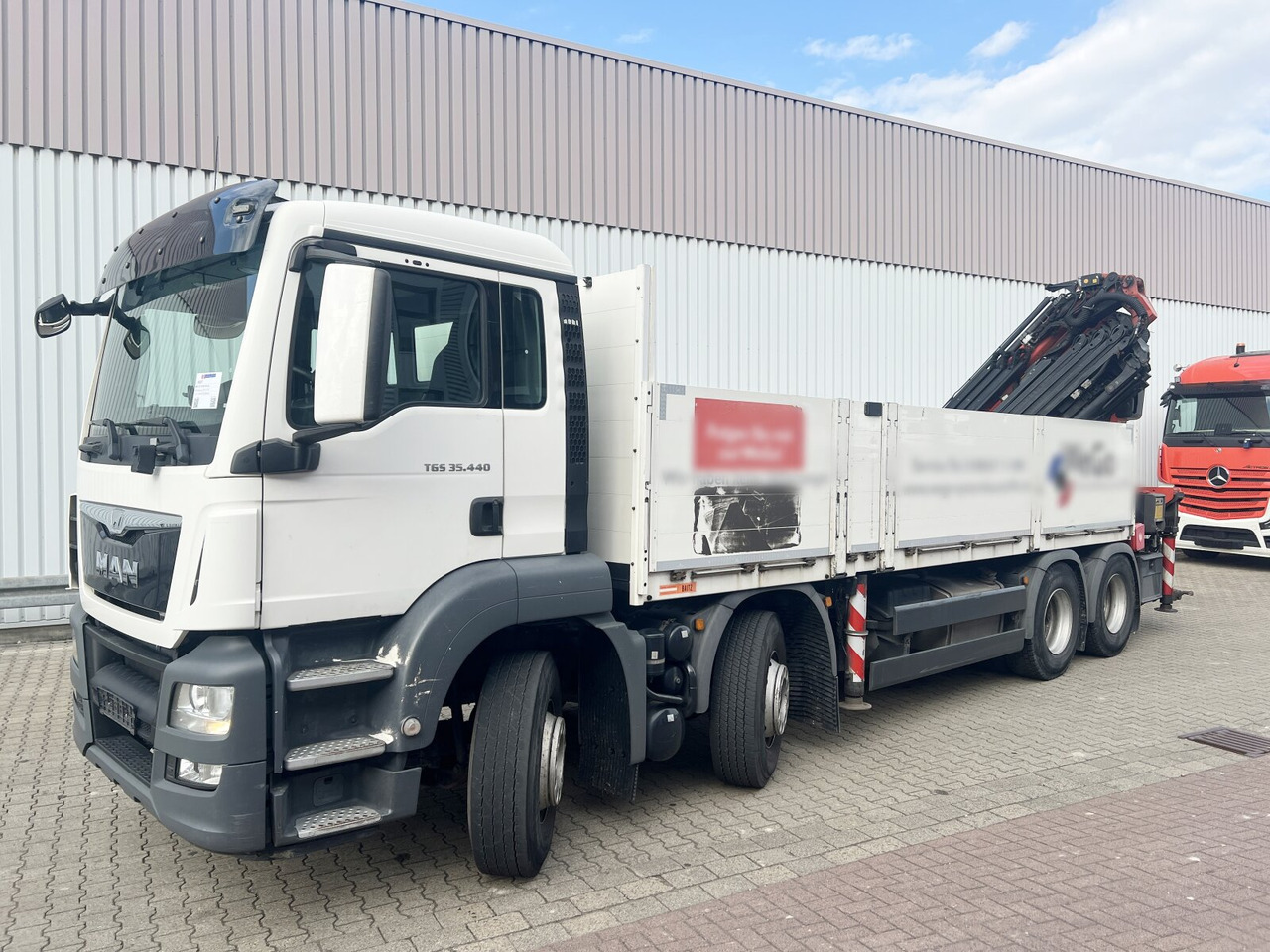 Leasing of MAN TGS 35.440 8x4 BL TGS 35.440 8x4 BL, Navi, Heckkran Palfinger PK42002 SH-F + Jip PJ 060 B, 24,9m-730kg, Funk MAN TGS 35.440 8x4 BL TGS 35.440 8x4 BL, Navi, Heckkran Palfinger PK42002 SH-F + Jip PJ 060 B, 24,9m-730kg, Funk: picture 11