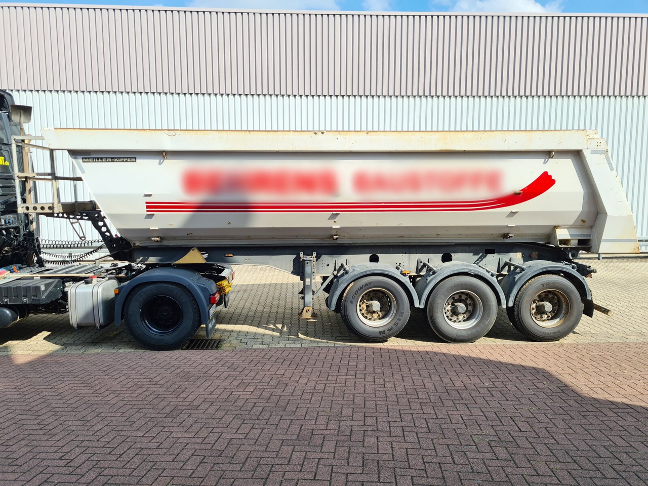 Meiller MHPS 12/27 MHPS 12/27 NOSS2, Stahlmulde ca. 26m³, Liftachse - Tipper semi-trailer: picture 4 Meiller MHPS 12/27 MHPS 12/27 NOSS2, Stahlmulde ca. 26m³, Liftachse - Tipper semi-trailer: picture 4