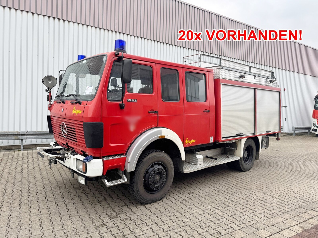 Mercedes-Benz 1222 AF 4x4 Doka 1222 AF 4x4 Doka, LF 16 TS - Fire truck: picture 1 Mercedes-Benz 1222 AF 4x4 Doka 1222 AF 4x4 Doka, LF 16 TS - Fire truck: picture 1