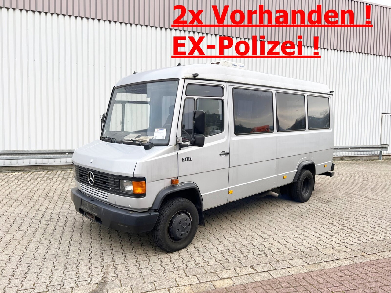 Mercedes-Benz 711 D-KA 4x2 711 D-KA 4x2, Standklima, 11-Sitze, 2 x on stock - Minibus, Passenger van: picture 1 Mercedes-Benz 711 D-KA 4x2 711 D-KA 4x2, Standklima, 11-Sitze, 2 x on stock - Minibus, Passenger van: picture 1
