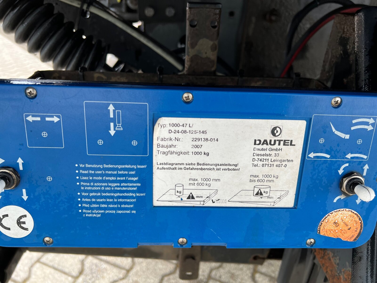 Mercedes-Benz Atego 1224 L 4x2 Atego 1224 L, Möbelkoffer, Dautel LBW, 42 cbm - Box truck: picture 2 Mercedes-Benz Atego 1224 L 4x2 Atego 1224 L, Möbelkoffer, Dautel LBW, 42 cbm - Box truck: picture 2