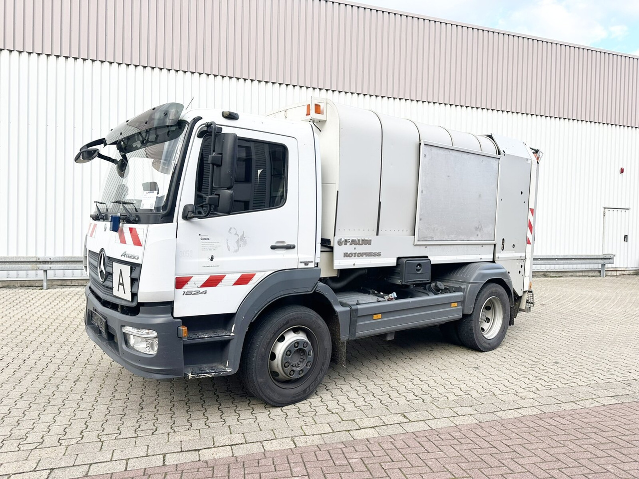 Mercedes-Benz Atego 1624 L 4x2 Atego 1624 L 4x2, Retarder, Faun Rotopress, Zöller-Schüttung - Garbage truck: picture 1 Mercedes-Benz Atego 1624 L 4x2 Atego 1624 L 4x2, Retarder, Faun Rotopress, Zöller-Schüttung - Garbage truck: picture 1