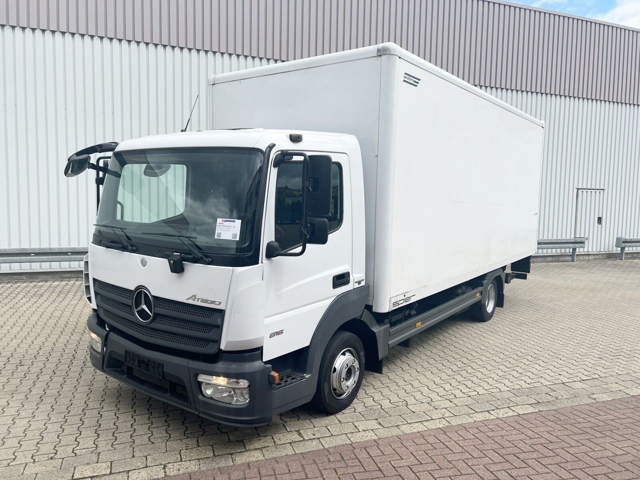 Mercedes-Benz Atego 816 4x2 Atego 816 4x2, LBW - Box truck: picture 1 Mercedes-Benz Atego 816 4x2 Atego 816 4x2, LBW - Box truck: picture 1