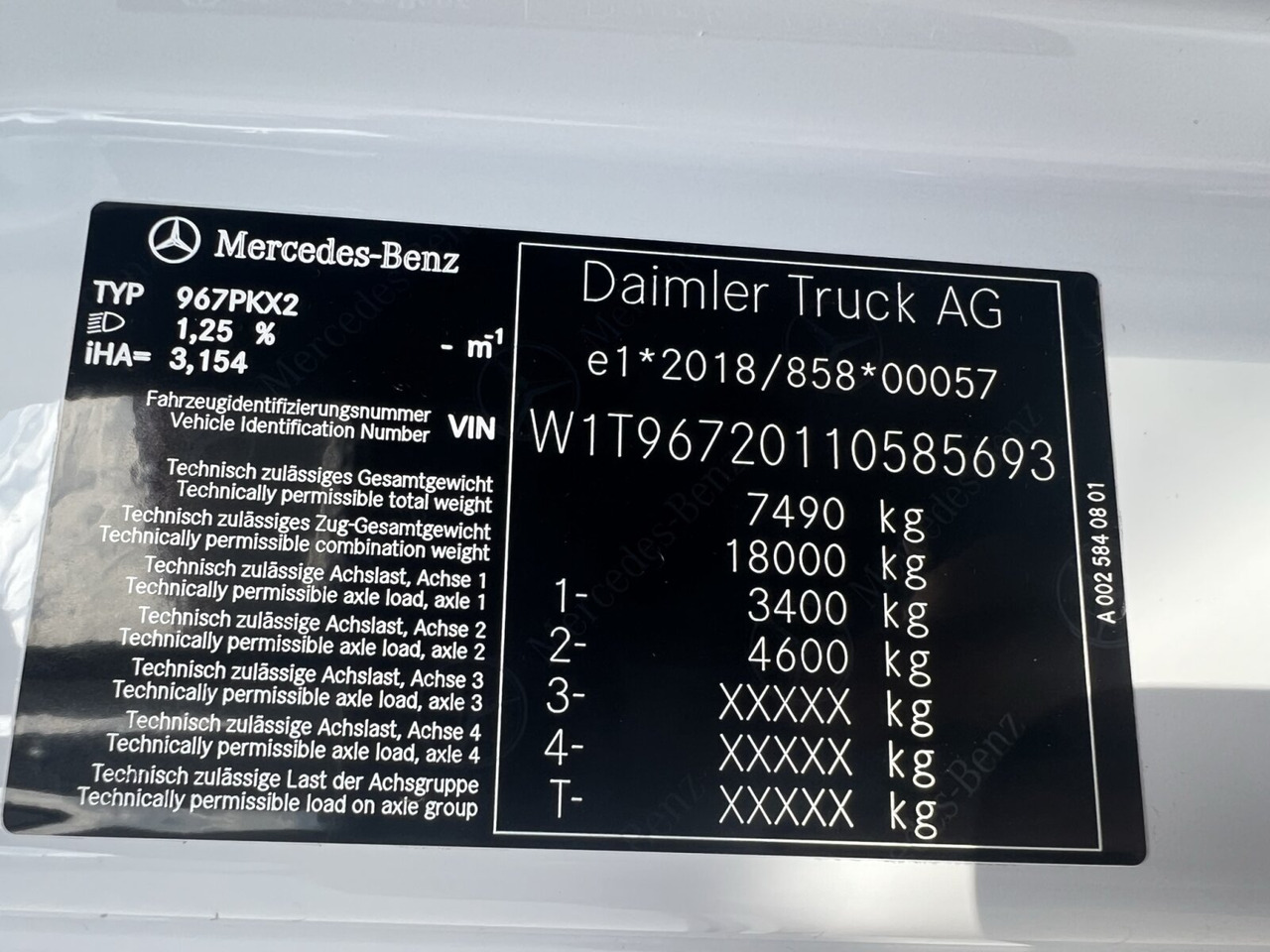 Mercedes-Benz Atego 818/23 K 4x2 Atego 818/23 K 4x2, Meiller-Kipper, mehrfach Vorhanden! - Tipper: picture 2 Mercedes-Benz Atego 818/23 K 4x2 Atego 818/23 K 4x2, Meiller-Kipper, mehrfach Vorhanden! - Tipper: picture 2