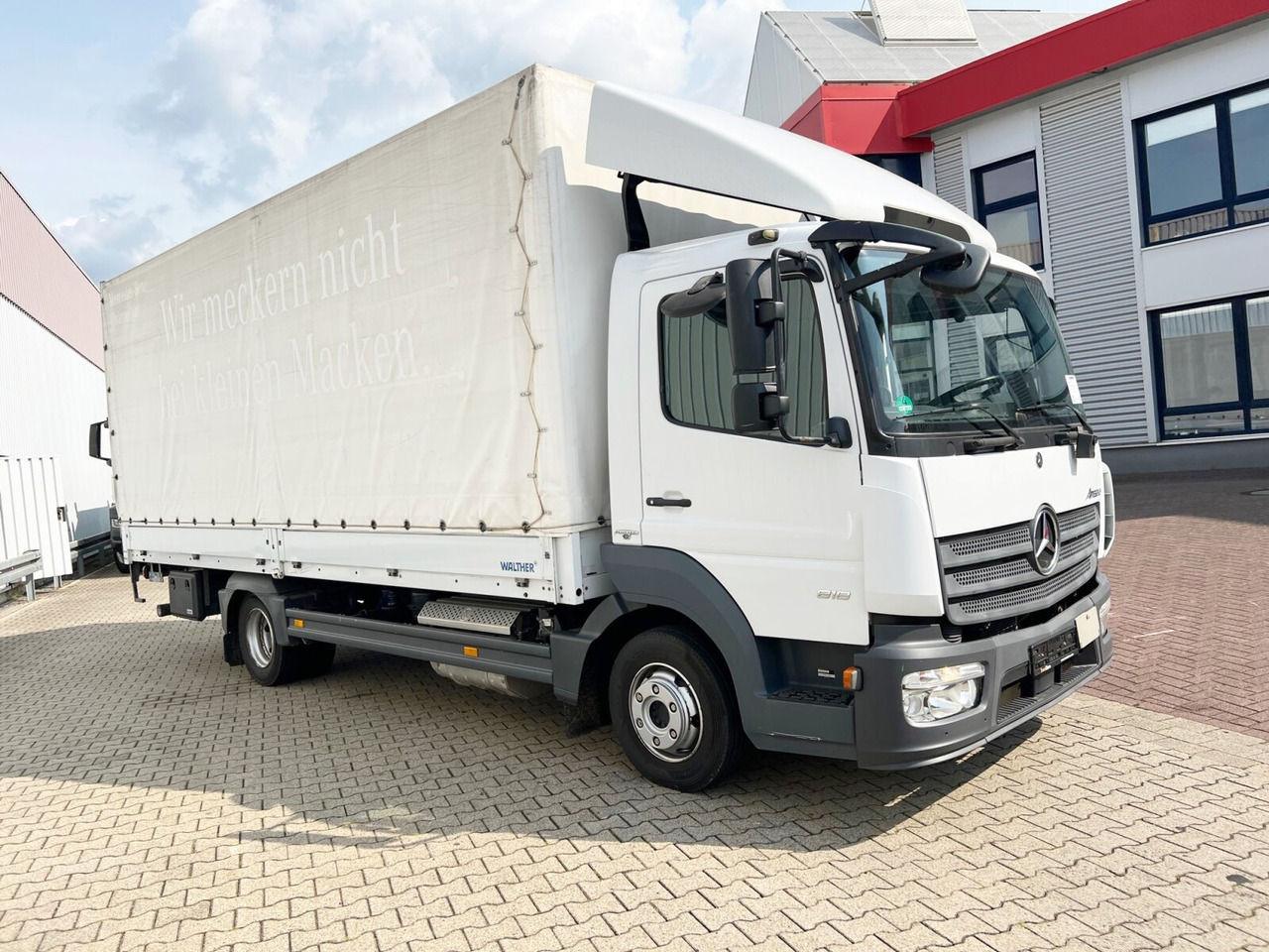 Curtainsider truck Mercedes-Benz Atego 818/23 L 4x2 Atego 818/23 L 4x2 mit Sörensen LBW: picture 8