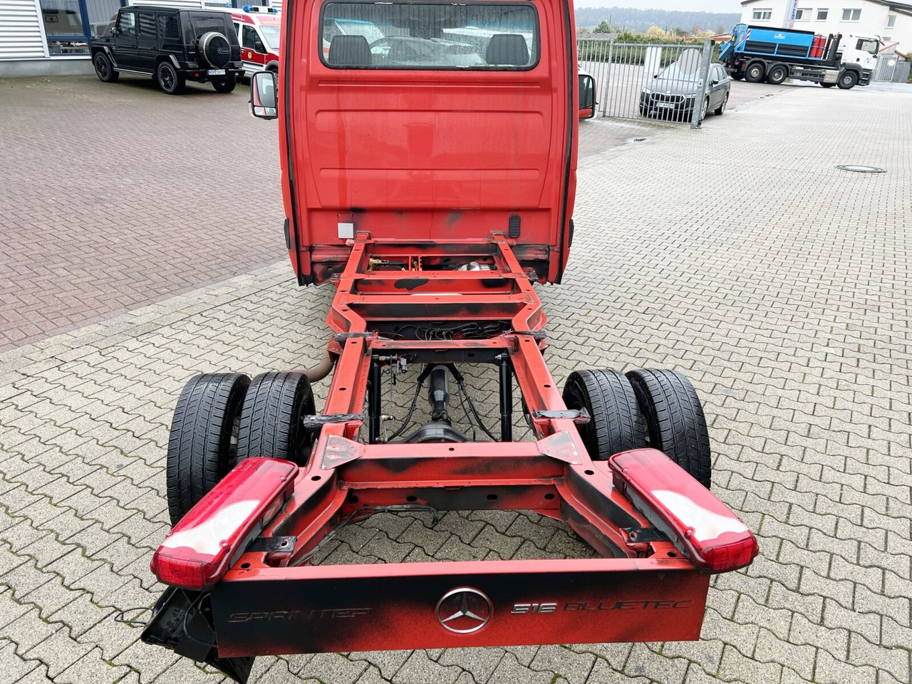 Cab chassis truck, Commercial vehicle Mercedes-Benz Sprinter 516 CDI 4x2 Sprinter 516 CDI 4x2, Bi-Xenon: picture 13