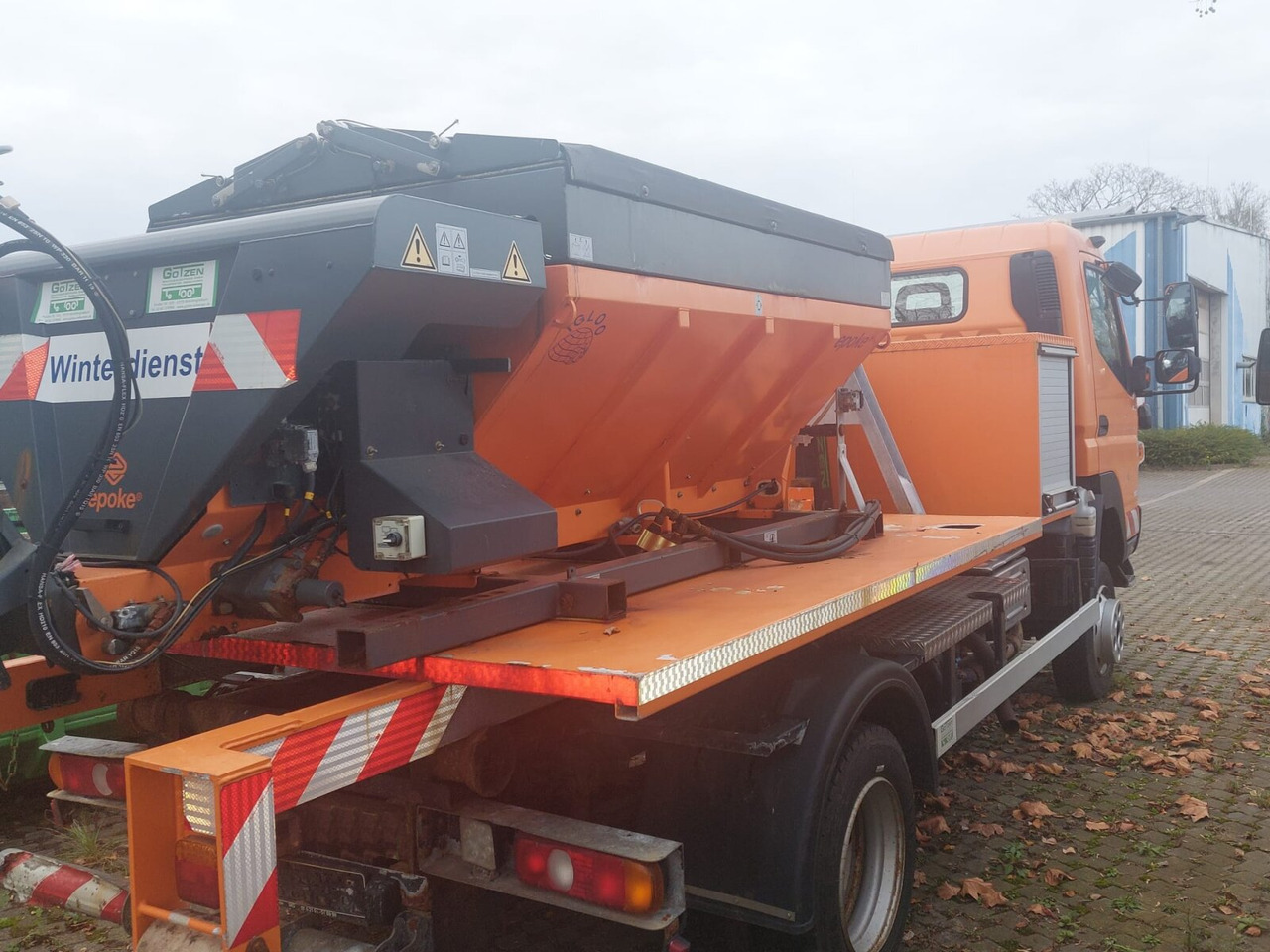 Mitsubishi Canter Fuso 6C18 4x4 Canter Fuso 6C18 4x4, Winterdienstausstattung, City-Abroller - Hook lift truck: picture 2 Mitsubishi Canter Fuso 6C18 4x4 Canter Fuso 6C18 4x4, Winterdienstausstattung, City-Abroller - Hook lift truck: picture 2