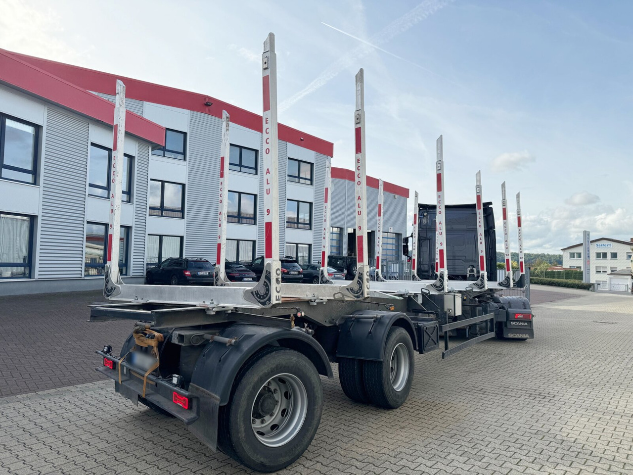 Logging semi-trailer RSK/30IV Holzauflieger ROHR RSK/30IV Holzauflieger, Lenkachse, Verzinkt: picture 6