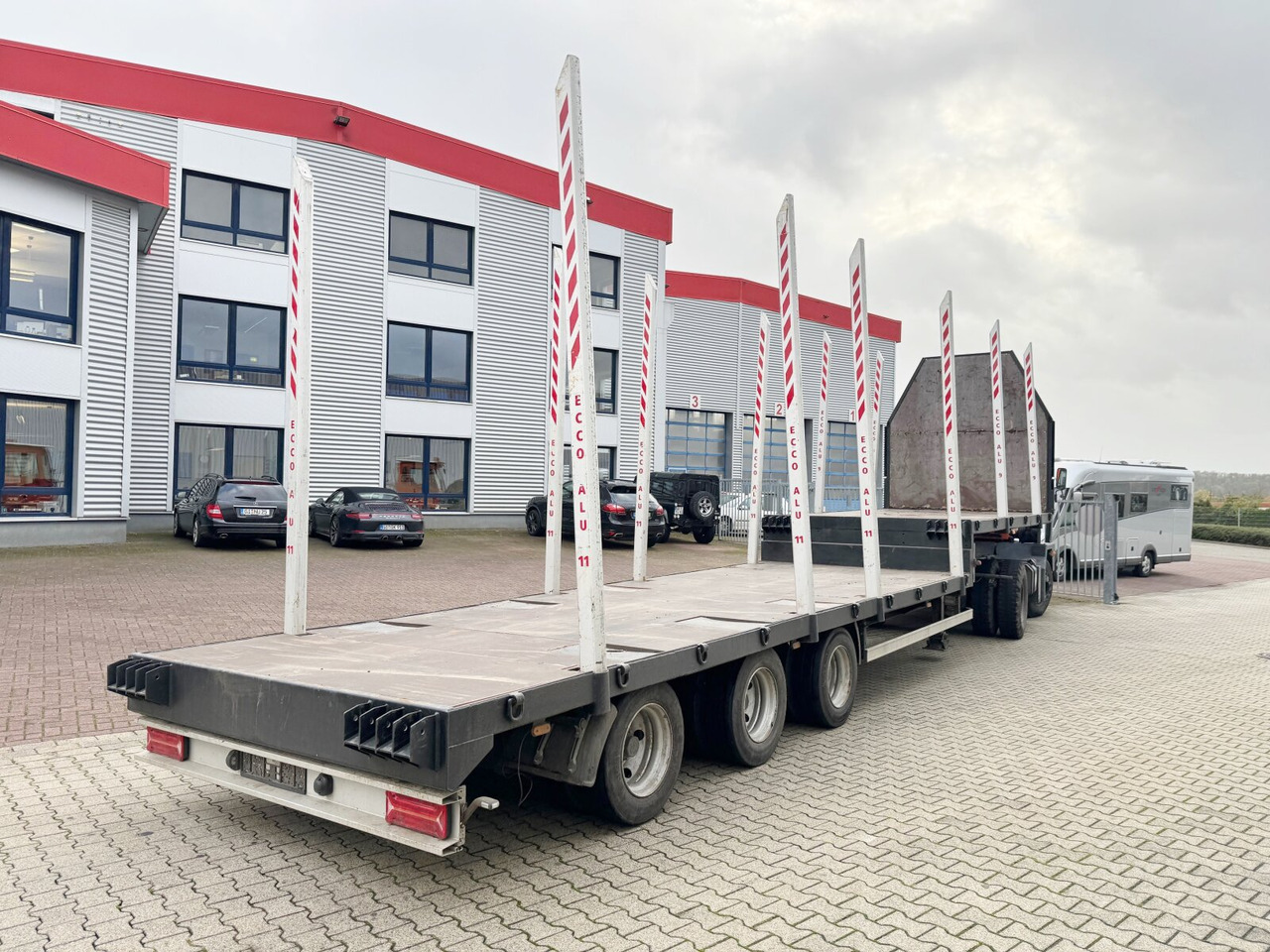 Logging semi-trailer ST1024P4-13,6 SCHROEDER ST1024P4-13,6, Rungen anlegbar: picture 12