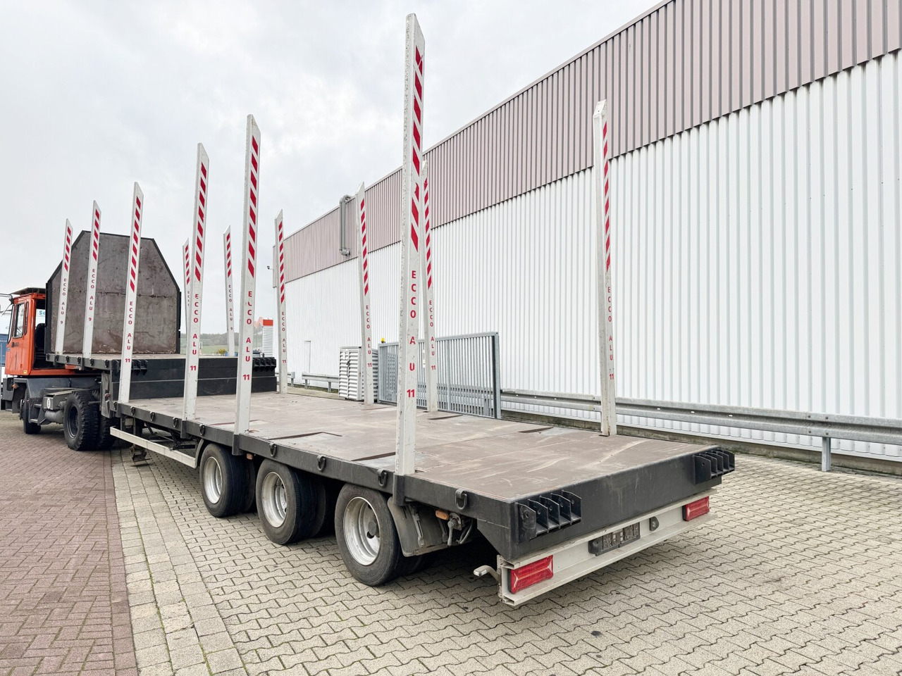 Logging semi-trailer ST1024P4-13,6 SCHROEDER ST1024P4-13,6, Rungen anlegbar: picture 10