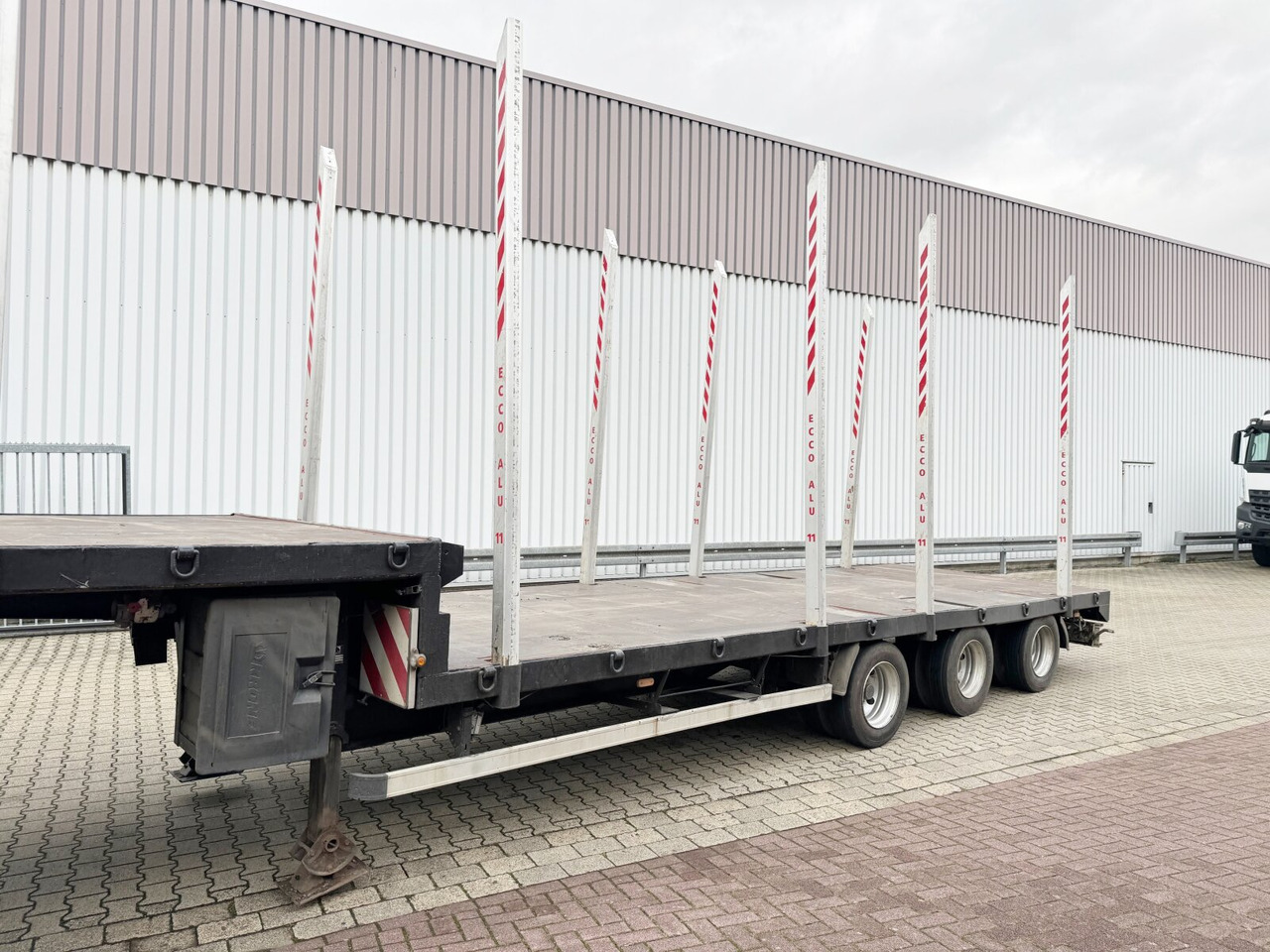 Logging semi-trailer ST1024P4-13,6 SCHROEDER ST1024P4-13,6, Rungen anlegbar: picture 9