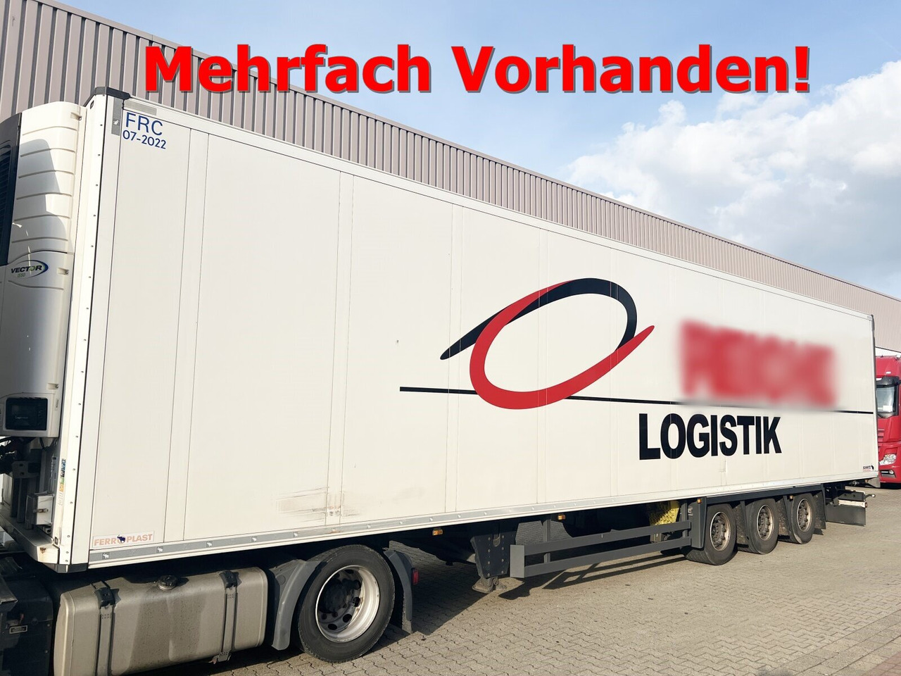 Schmitz Cargobull SKO 24/L-13.4 FP 45 SKO 24/L-13.4 FP 45, Mega, Doppelsock - Refrigerator semi-trailer: picture 1 Schmitz Cargobull SKO 24/L-13.4 FP 45 SKO 24/L-13.4 FP 45, Mega, Doppelsock - Refrigerator semi-trailer: picture 1