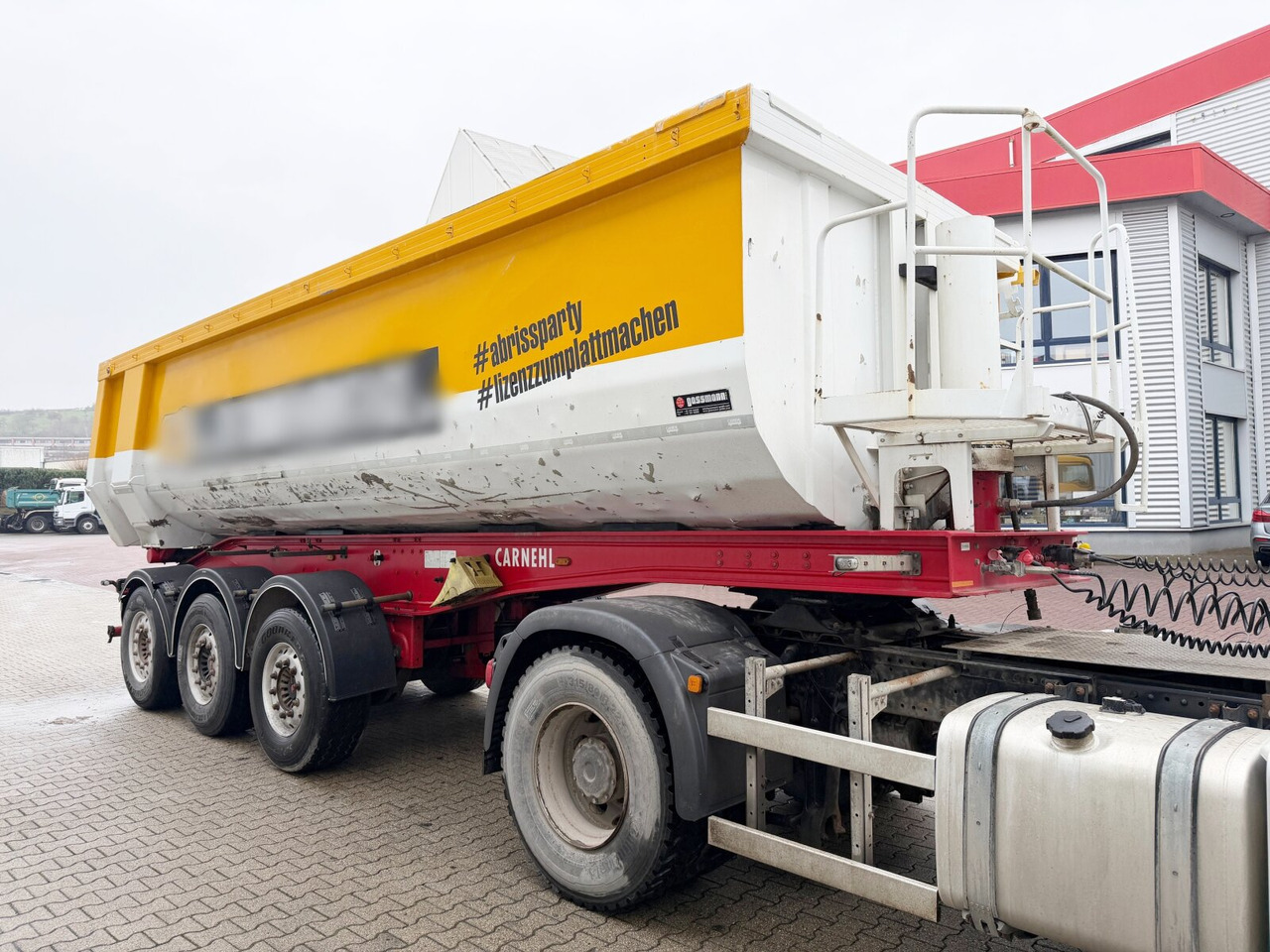 Semi-trailer Carnehl CHKS /AH, ca. 26m³ CHKS /AH, Alumulde ca. 26m³, Liftachse: picture 7