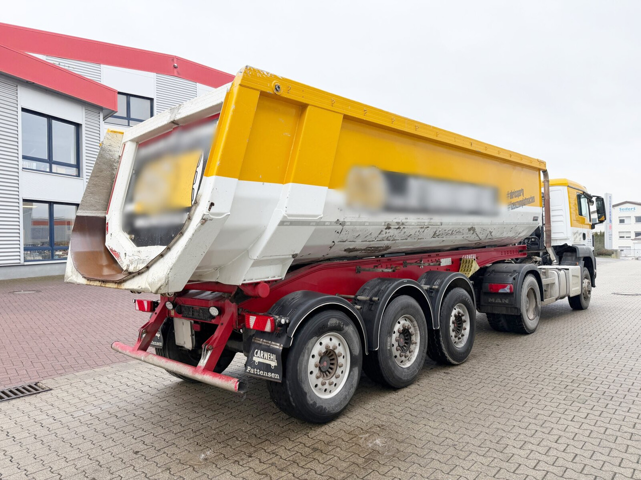 Semi-trailer Carnehl CHKS /AH, ca. 26m³ CHKS /AH, Alumulde ca. 26m³, Liftachse: picture 6