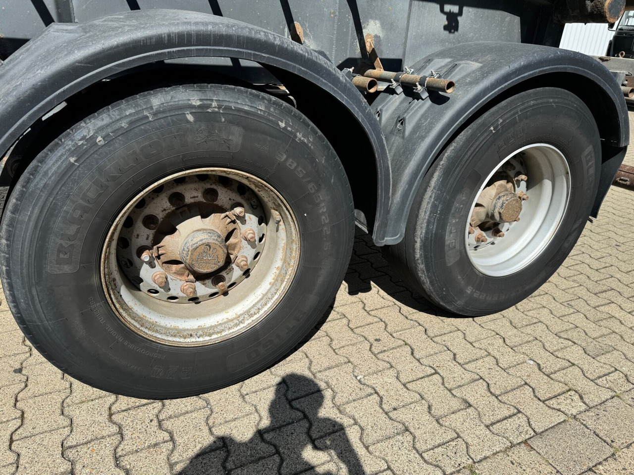 Semi-trailer Carnehl CHKS/HH CHKS/HH, Stahlmulde ca. 25m³: picture 9 Semi-trailer Carnehl CHKS/HH CHKS/HH, Stahlmulde ca. 25m³: picture 9