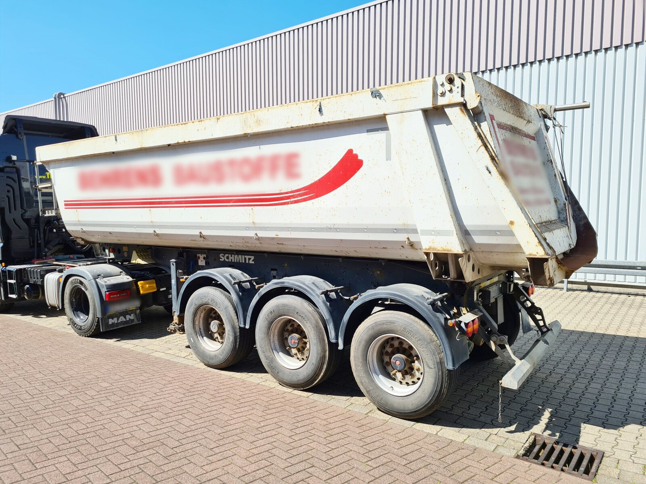 Schmitz Cargobull SKI 24 SL 7.2 SKI 24 SL 7.2, Stahlmulde ca. 25m³, Liftachse - Semi-trailer: picture 4 Schmitz Cargobull SKI 24 SL 7.2 SKI 24 SL 7.2, Stahlmulde ca. 25m³, Liftachse - Semi-trailer: picture 4
