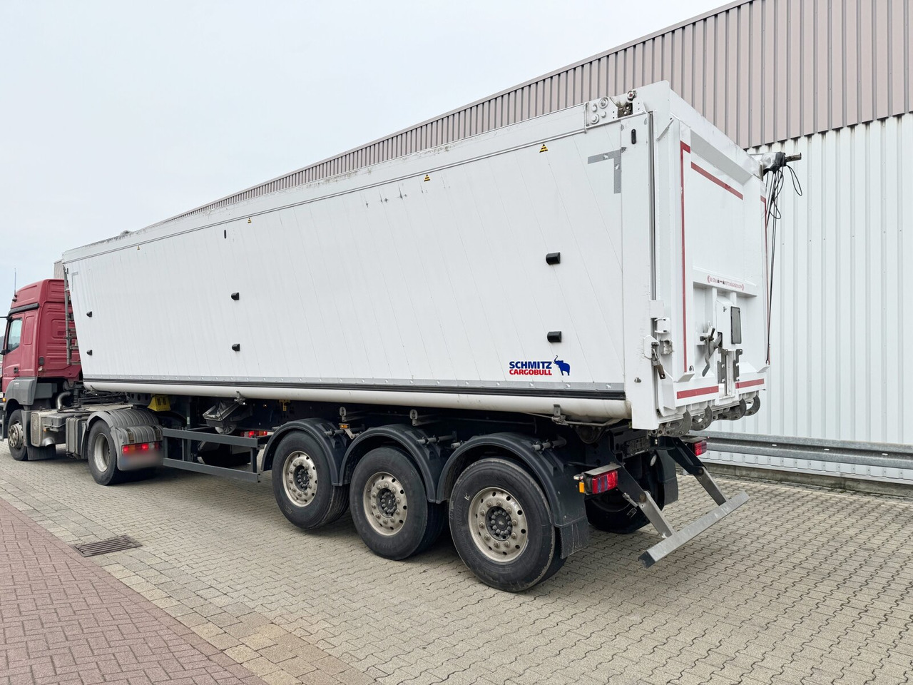 Schmitz Cargobull SKI 24 SL 9.6 SKI 24 SL 9.6, Liftachse, Alumulde ca. 52m³ - Semi-trailer: picture 3 Schmitz Cargobull SKI 24 SL 9.6 SKI 24 SL 9.6, Liftachse, Alumulde ca. 52m³ - Semi-trailer: picture 3