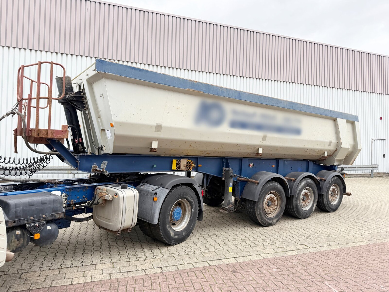 Schwarzmüller HKS 3/E-S1 HKS 3/E-S1, Liftachse, Stahlmulde, ca. 25m³ - Semi-trailer: picture 1 Schwarzmüller HKS 3/E-S1 HKS 3/E-S1, Liftachse, Stahlmulde, ca. 25m³ - Semi-trailer: picture 1