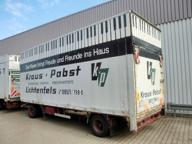 Sommer - - Sommer AC 160 TL, Möbelkofferanhänger, LBW, 55cbm - Closed box trailer: picture 2 Sommer - - Sommer AC 160 TL, Möbelkofferanhänger, LBW, 55cbm - Closed box trailer: picture 2
