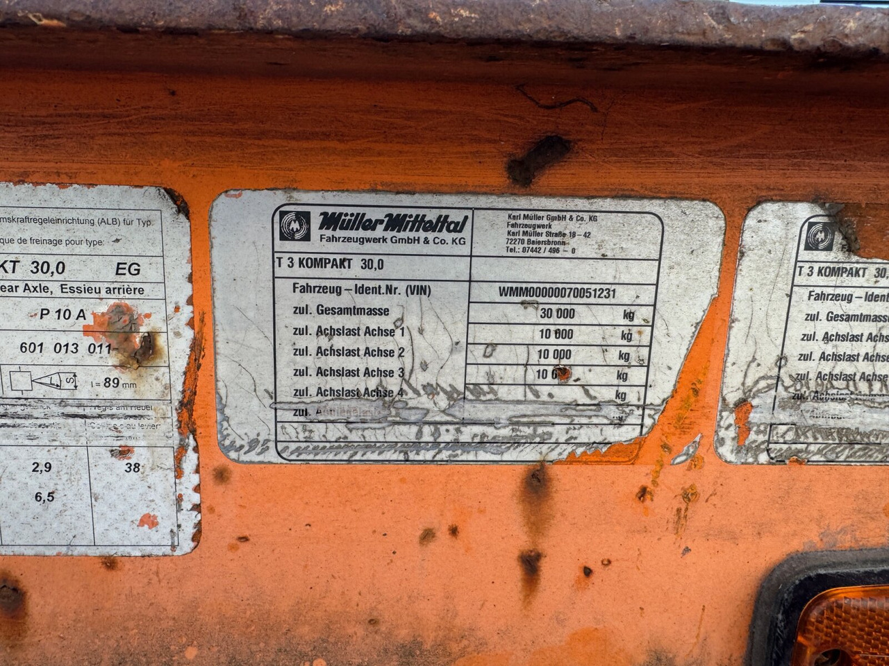 T 3 Kompakt 30,0 T 3 Kompakt 30,0, Hydr. Rampen, Verbr. auf 3m - Low loader trailer: picture 5 T 3 Kompakt 30,0 T 3 Kompakt 30,0, Hydr. Rampen, Verbr. auf 3m - Low loader trailer: picture 5
