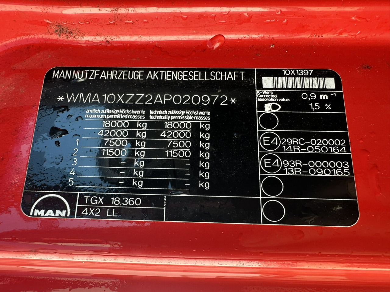 MAN TGX 18.360 4X2 LL TGX 18.360 4X2 LL, Fahrschule - Truck: picture 3 MAN TGX 18.360 4X2 LL TGX 18.360 4X2 LL, Fahrschule - Truck: picture 3