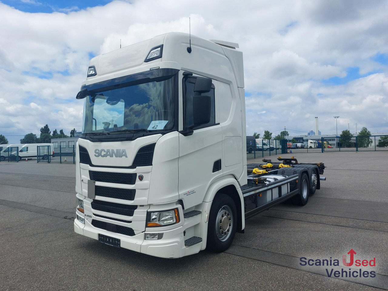SCANIA R 450 B6x2*4NB Wechselaufbau SDG HV180 - Container transporter/ Swap body truck: picture 1 SCANIA R 450 B6x2*4NB Wechselaufbau SDG HV180 - Container transporter/ Swap body truck: picture 1