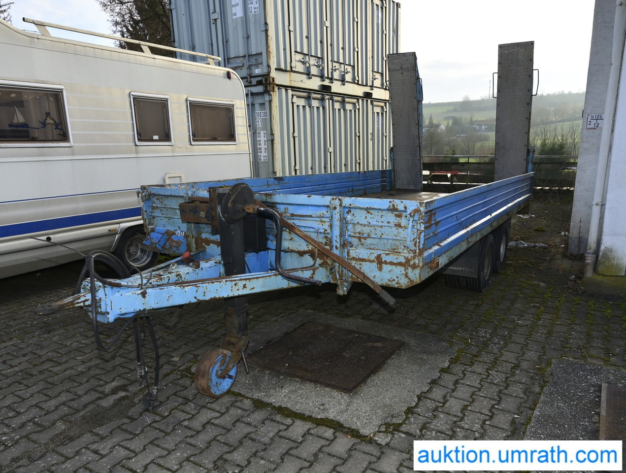 Auwaerter TTH 10.0 - Dropside/ Flatbed trailer: picture 2 Auwaerter TTH 10.0 - Dropside/ Flatbed trailer: picture 2